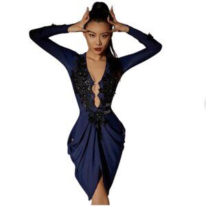 NWOT 2-piece Latin Rhythm Ballroom Competition Performance Dress